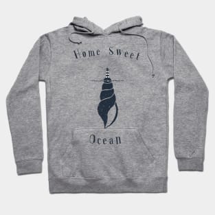 Home Sweet Ocean with a Lighthouse and a Sea Snail under the Sea Hoodie